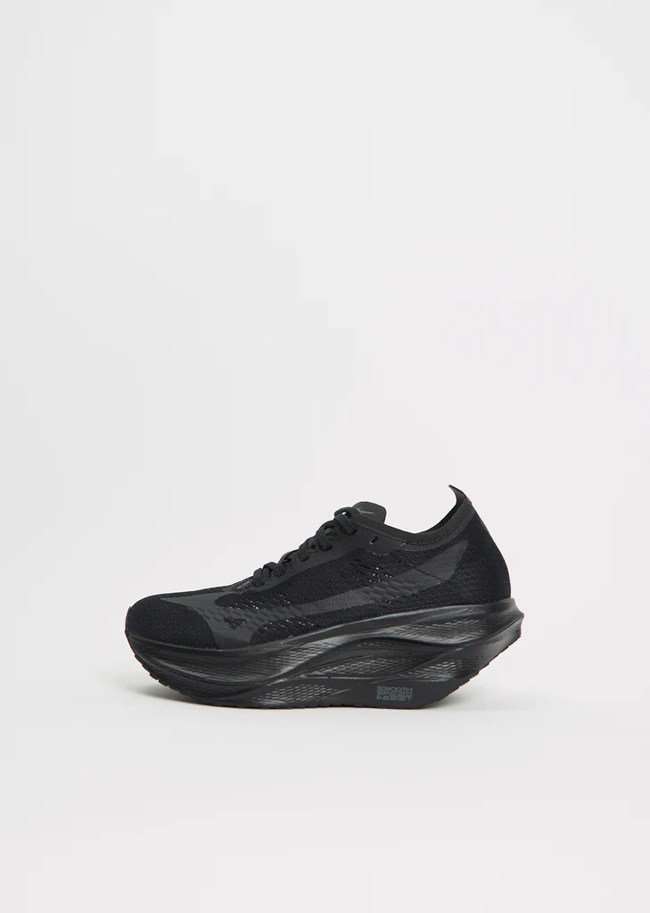x Mizuno Wave Rebellion Pro 3 Sneaker — Black