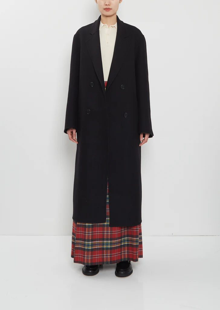 Vanley Double Breasted Wool Coat